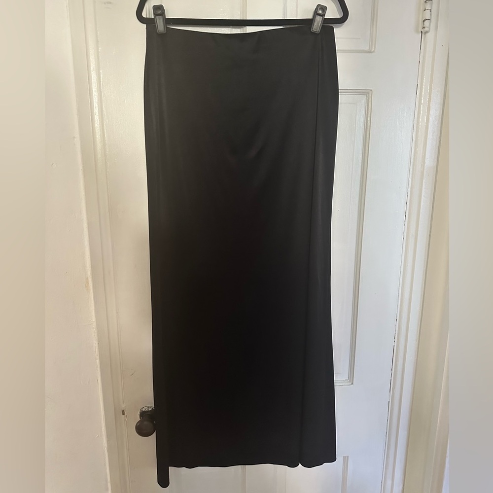 ASOS Design Jersey Twill Satin Maxi